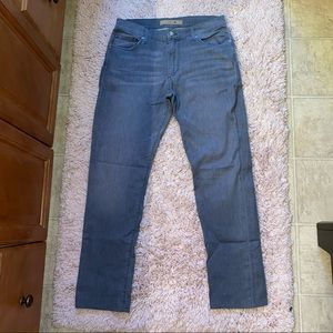 Joe’s Gray Straight-Leg Jeans